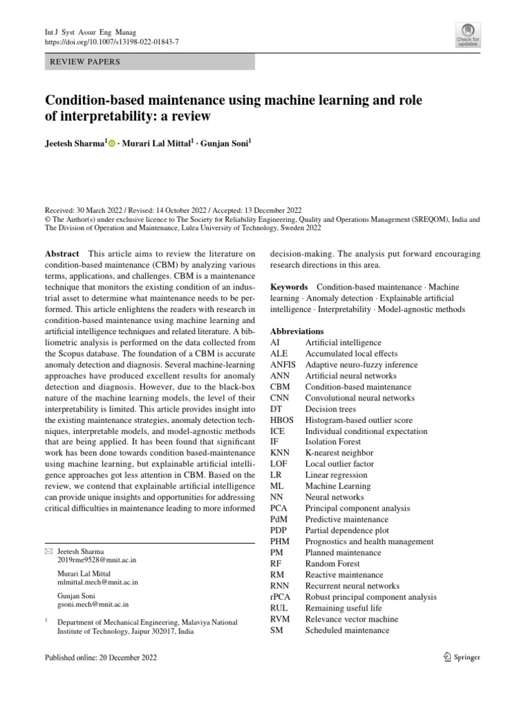 13198_2022_Article_1843 | PDF | Machine Learning | Support Vector Machine