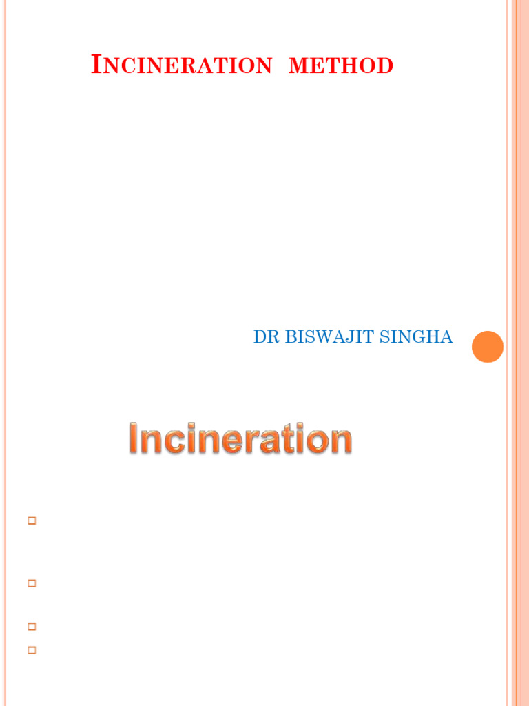 Incineration | PDF | Incineration | Waste