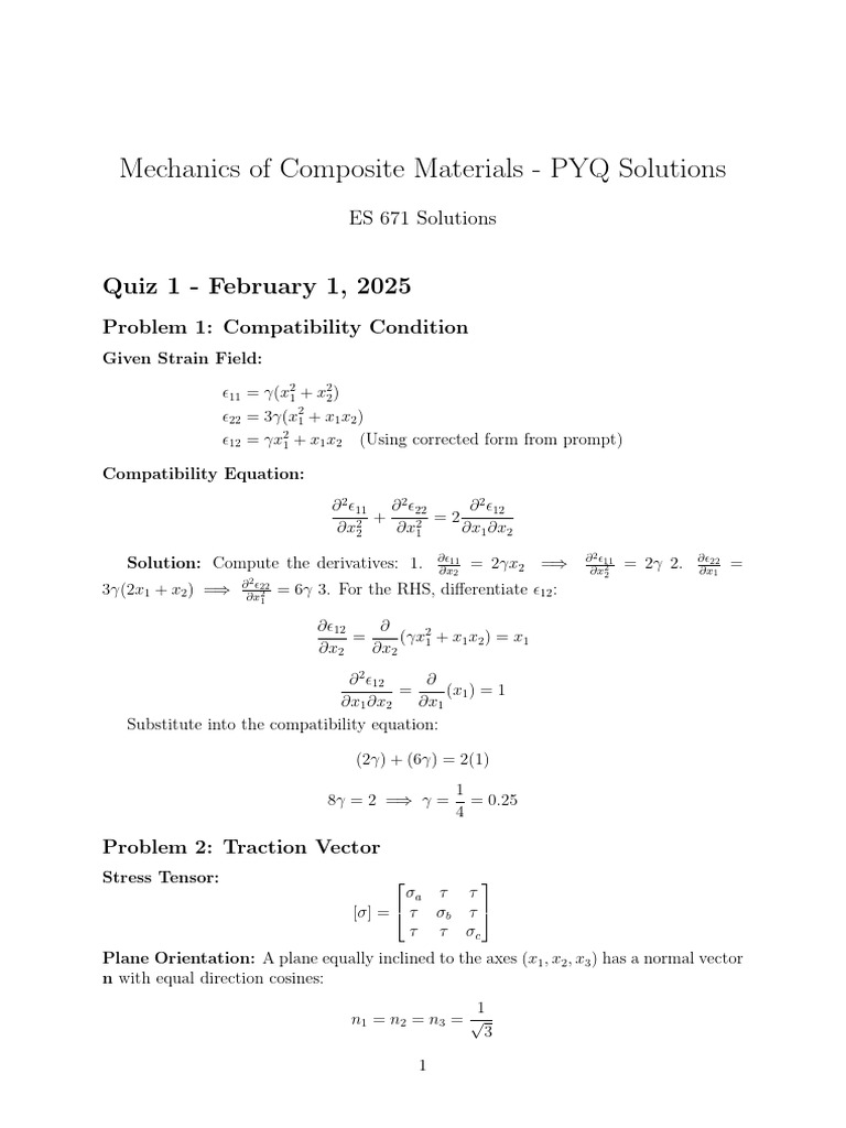 Composite Pyqs Sol Gemini | PDF | Theoretical Physics | Mathematical ...
