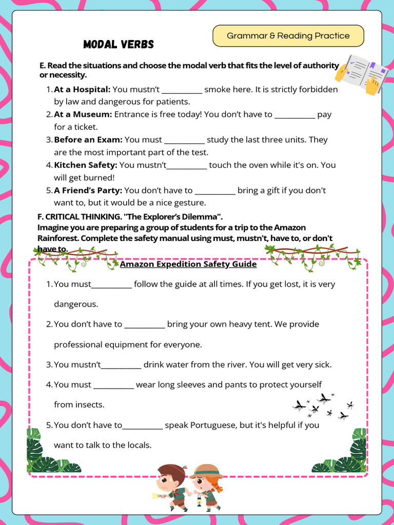 Modal Verbs (1) | PDF