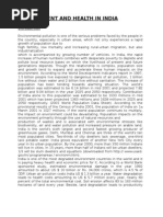 Download Environment and Health in India by akhileshmoney SN10307607 doc pdf