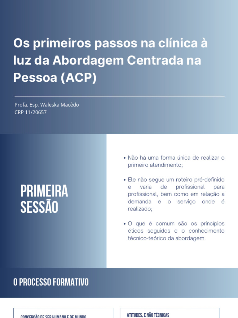 [e-book] - Introdução à ACP | PDF | Psicoterapia | Psicologia