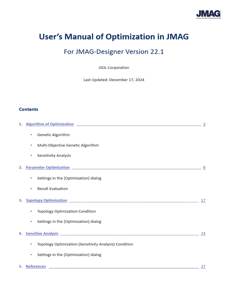 OptimizationManual en (1) | PDF | Mathematical Optimization | Genetic ...