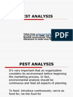 Pest Analisys