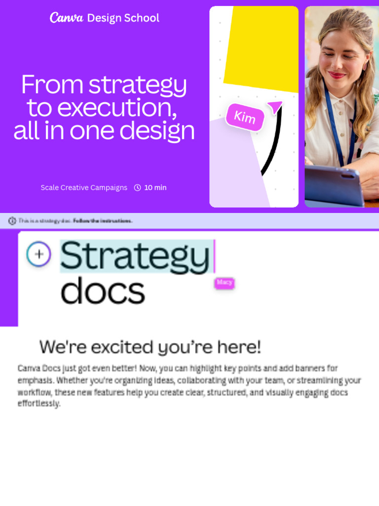 From Strategy to Execution, All in One Design | PDF | Software