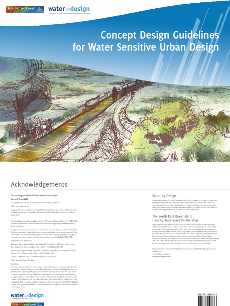 Concept Design Guidelines | PDF | Stormwater | Environmental Engineering