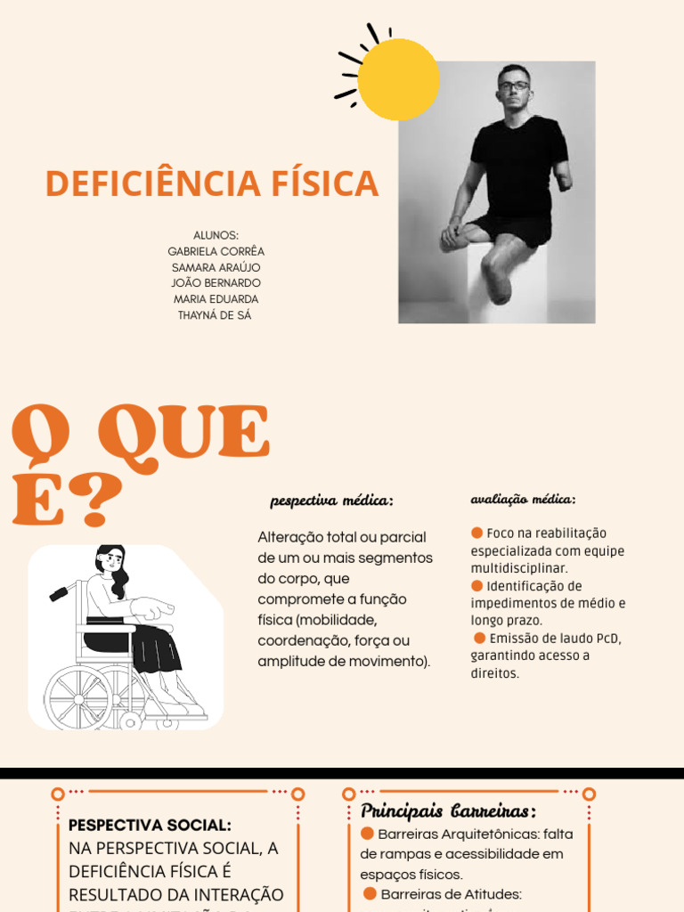 Defic Fisic PDF | PDF | Paralisia cerebral | Deficiência