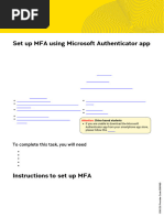 UNISA MFA User Guide for Students | PDF | Mobile App | Authentication
