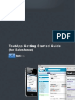 ToutApp Getting Started Guide For Salesforce v2