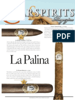 Cigars & Spirits | La Palina Pasha & El Diario Robusto and Torpedo