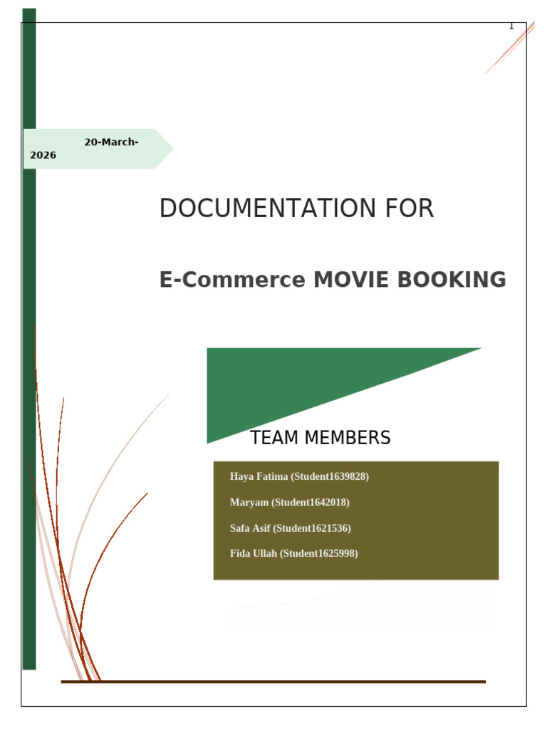 Eproject Document Final | PDF | World Wide Web | Internet & Web