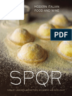 SPQR by Shelley Lindgren and Matthew Accarrino - Recipes and Excerpt