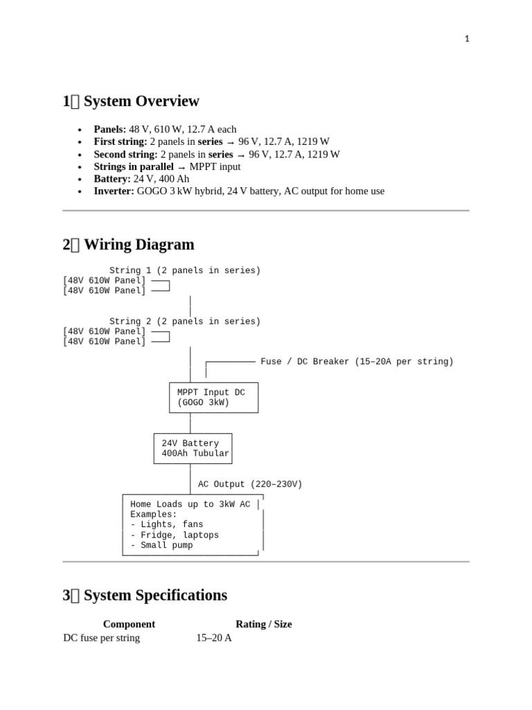 Solar and Inverter Programming With Instulation | PDF | Battery Charger ...