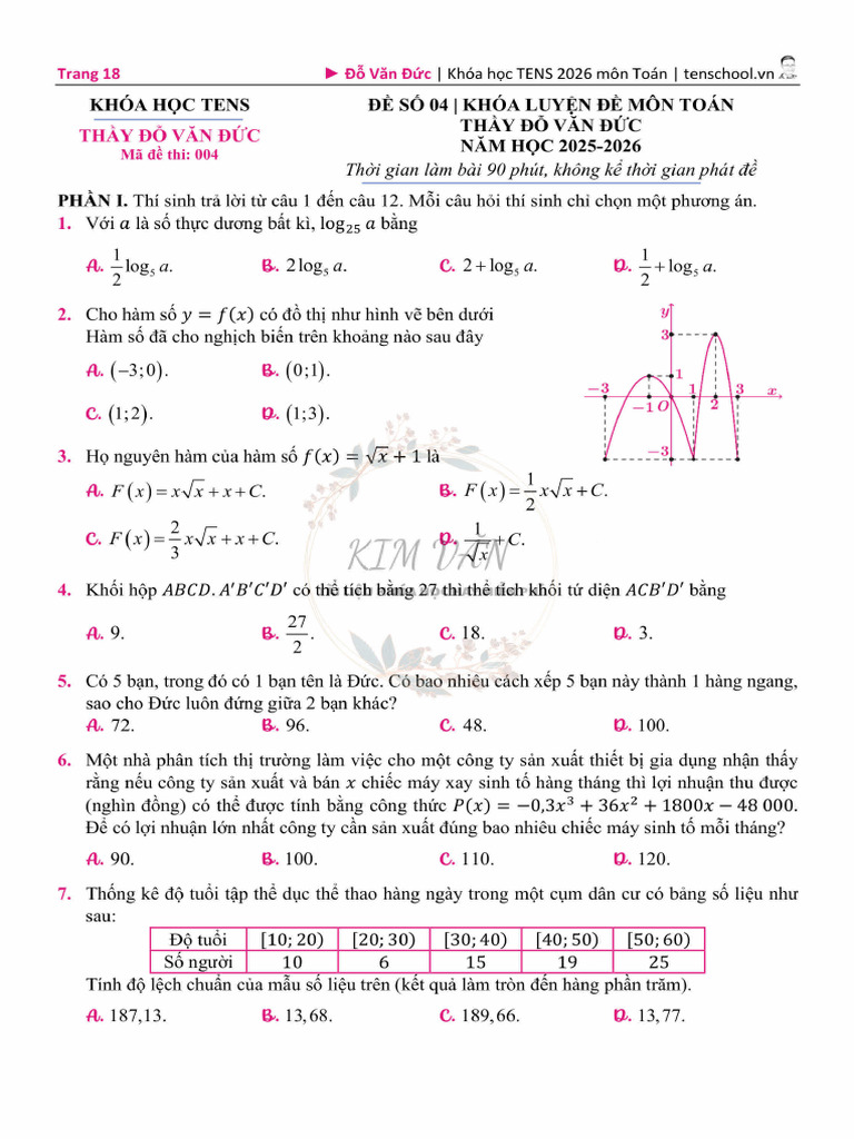 NB4 - De So 4 Sach Luyen de (1) | PDF