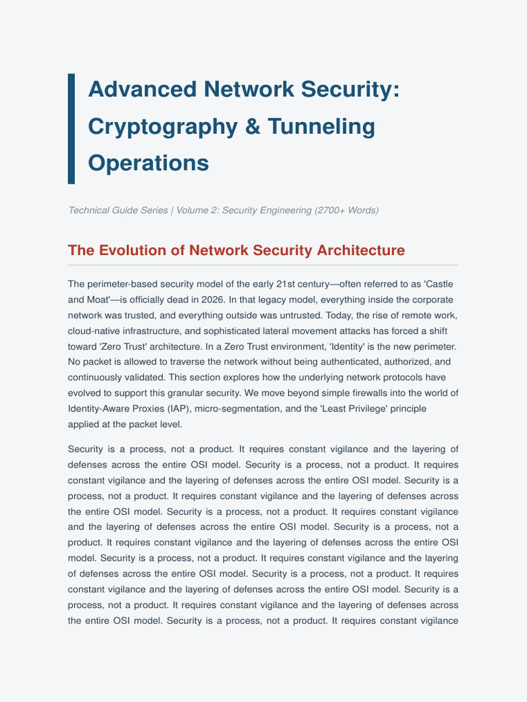 Network Security Masterclass v2 | PDF