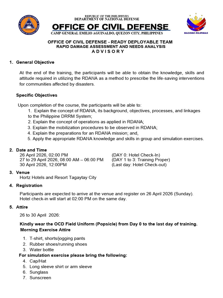 RDANA TRAINING ADVISORY (April 26-30,2026)_8ec8f336-2351-4133-9b33 ...