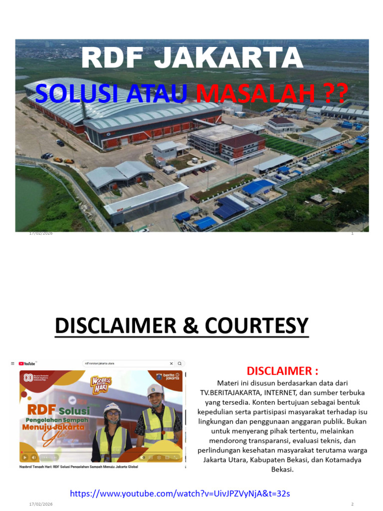 RDF Rorotan_Solusi Atau Masalah | PDF