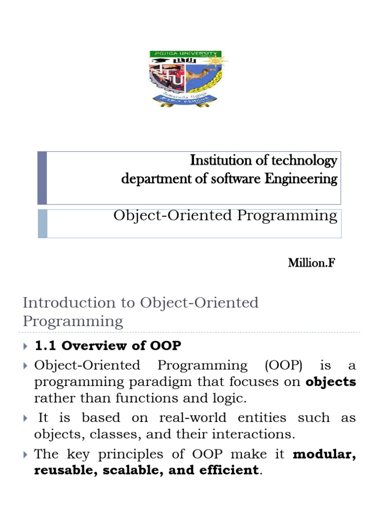 Fundamental of OOP | PDF | Method (Computer Programming) | Inheritance ...