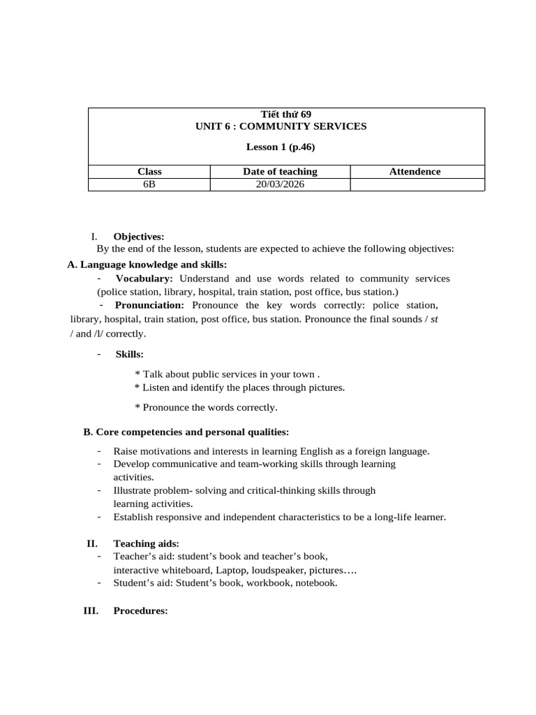 lesson plan 2 1 | PDF