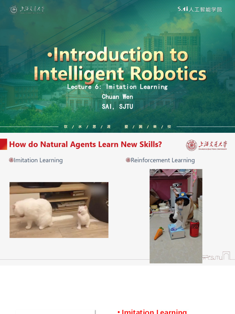 Lec6 Imitation Learning | PDF | Imitation | Machine Learning