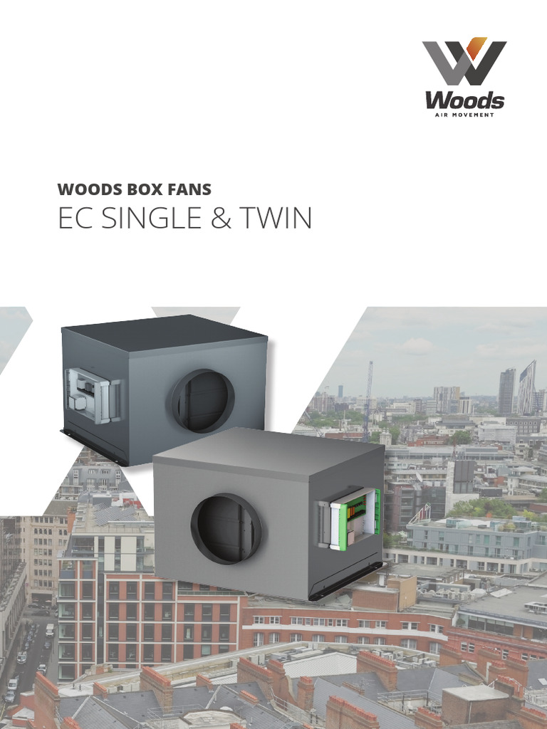 Ec Box Fans Single Twin | PDF | Duct (Flow) | Electrical Engineering