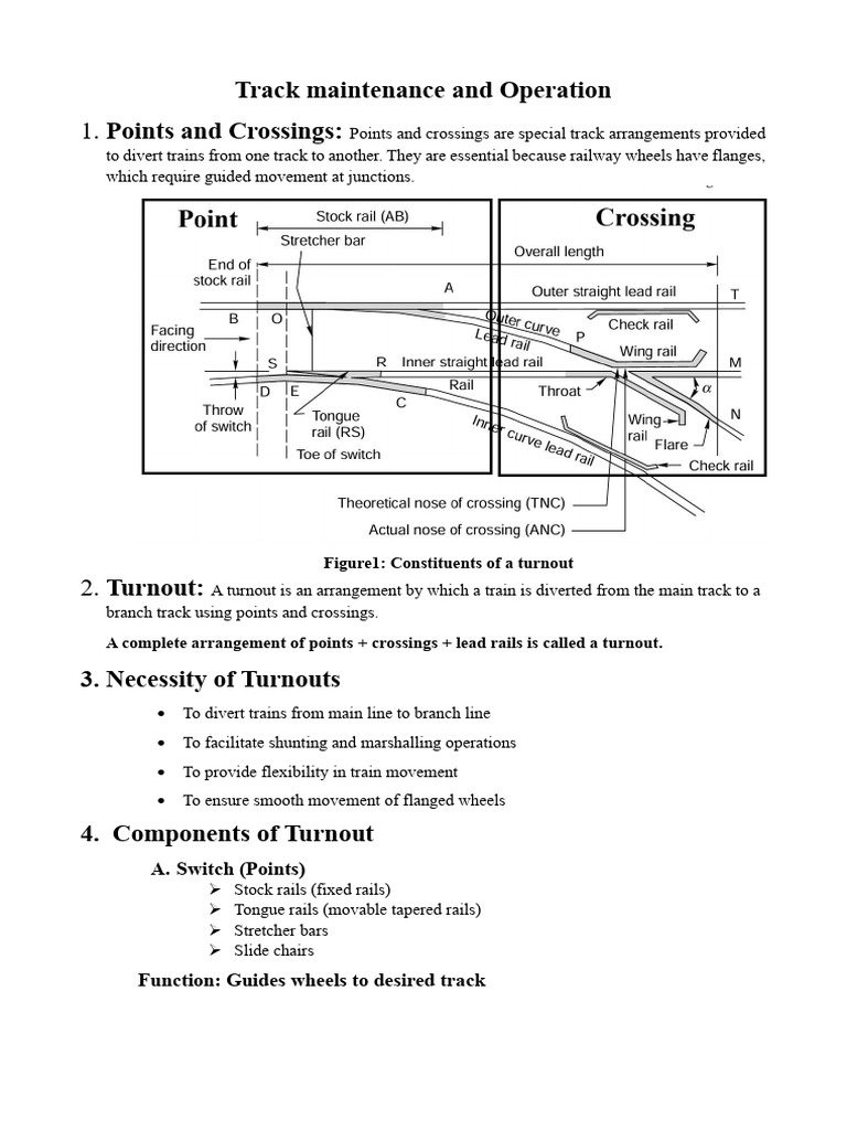 Unit 4 railway engineering | PDF | Train | Land Transport