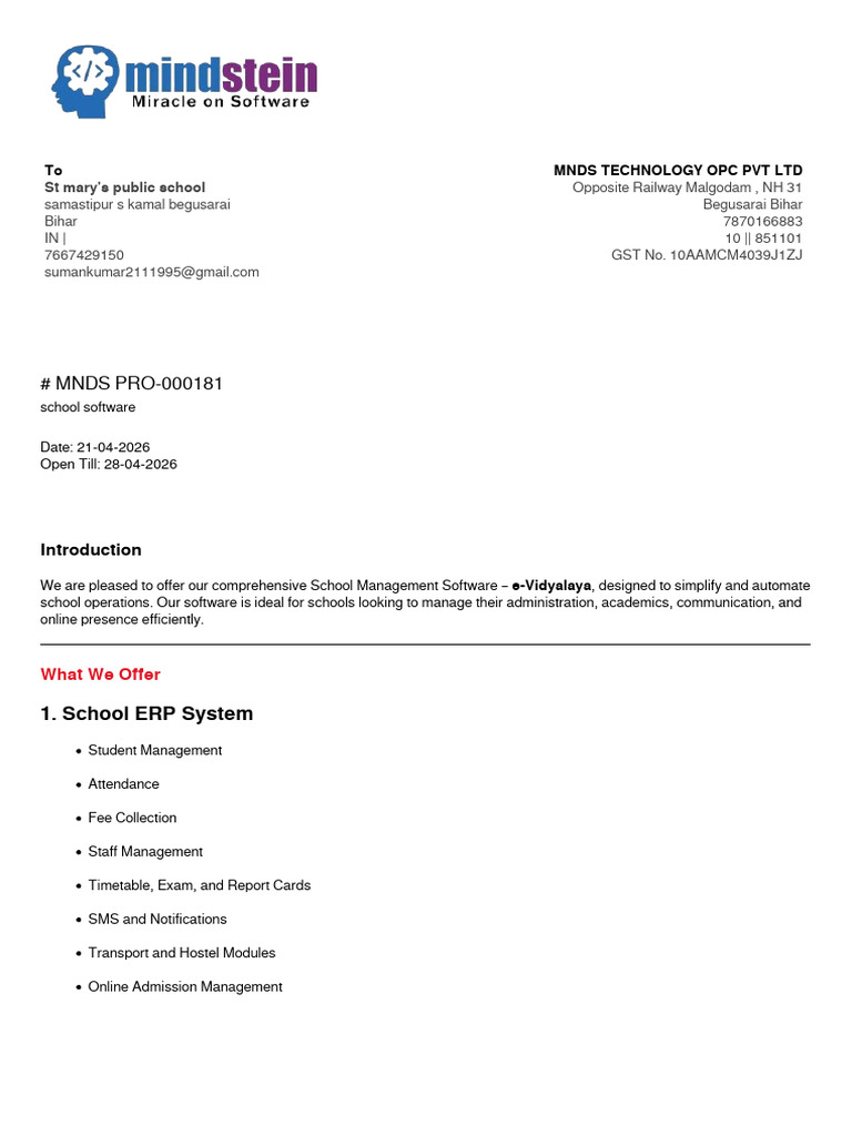 School Software | PDF | Computing