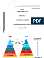 Taxonomía de Bloom