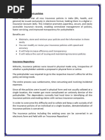 Role of It in Insurance Sector | PDF | International Statistical