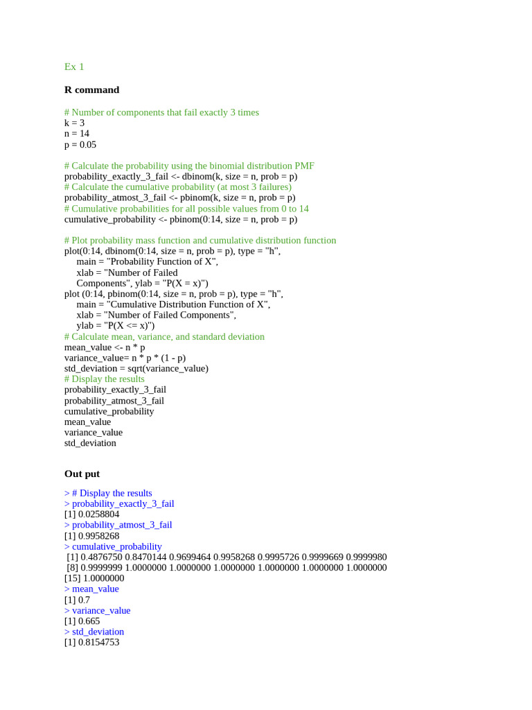 Maths Record Output | PDF | Statistical Analysis | Teaching Mathematics