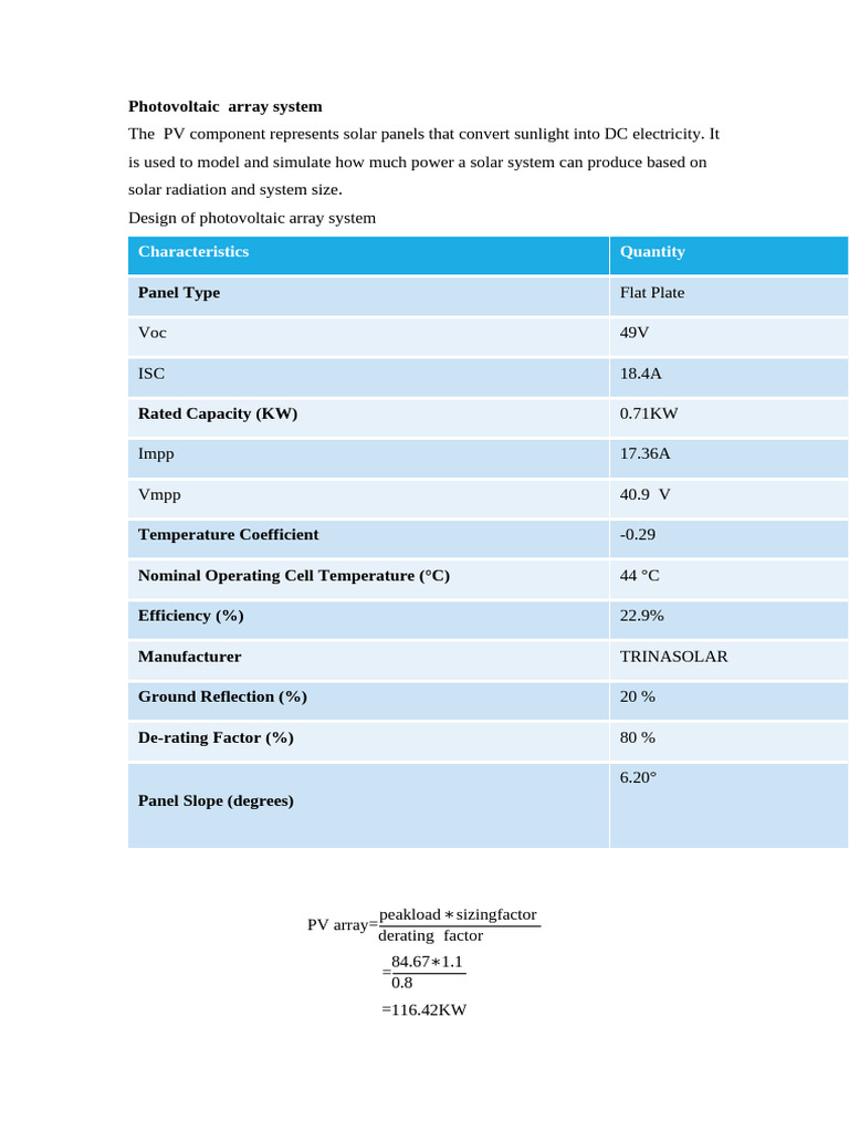 Photovoltaic Array System | PDF | Photovoltaics | Photovoltaic System