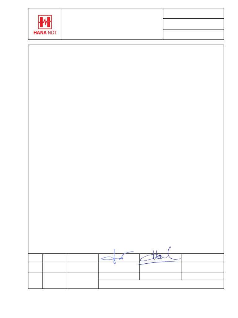 Dimensional Control Procedure for tank | PDF