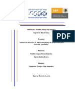 Control de Velocidad de Un Motor CD y Su Funcion de Transferencia Por Matlab