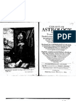 William Lilly - Christian Astrology Facsimile