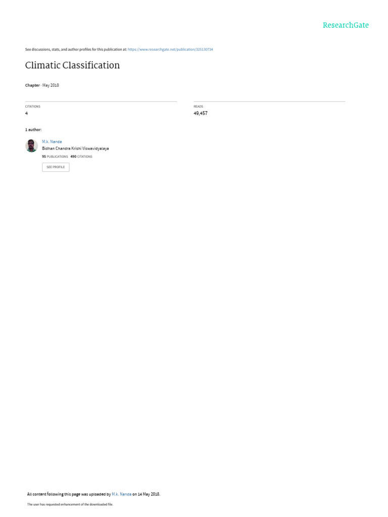 Climate Classification E-text | PDF | Subtropics | Climate