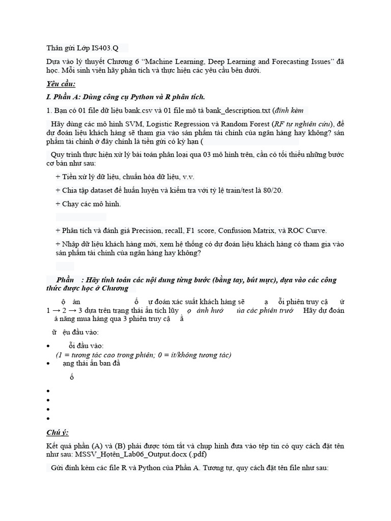 Lab Assignment Submission for Lab06 | PDF