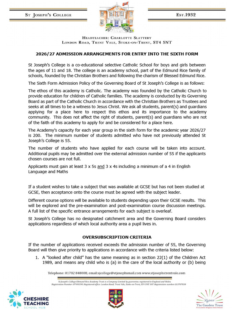 sixth-form-entry-criteria-2026-2027-pdf-catholic-church
