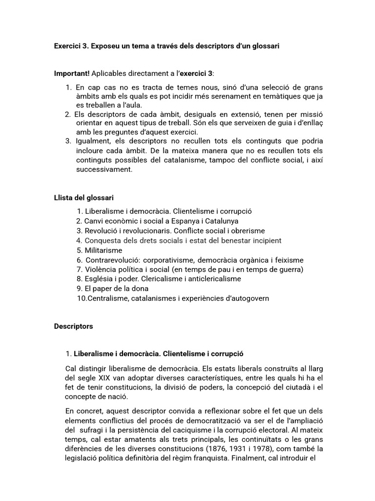 02 PAU25 Historia Glossari Ex3 2 | PDF