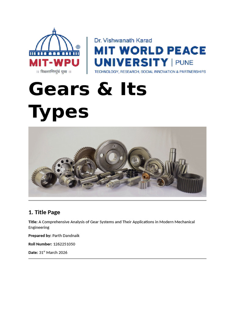 Gears | PDF | Gear | Heat Treating