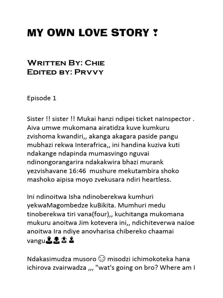 My Own Story | PDF
