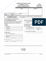 Form I-821D for Deferred Action Application  