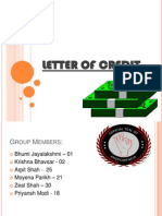 Letter of Credit