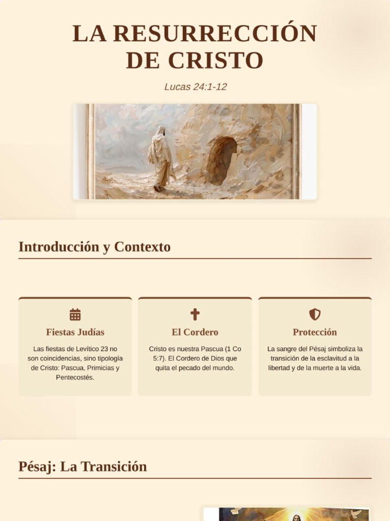 La Resurrección de Cristo | PDF