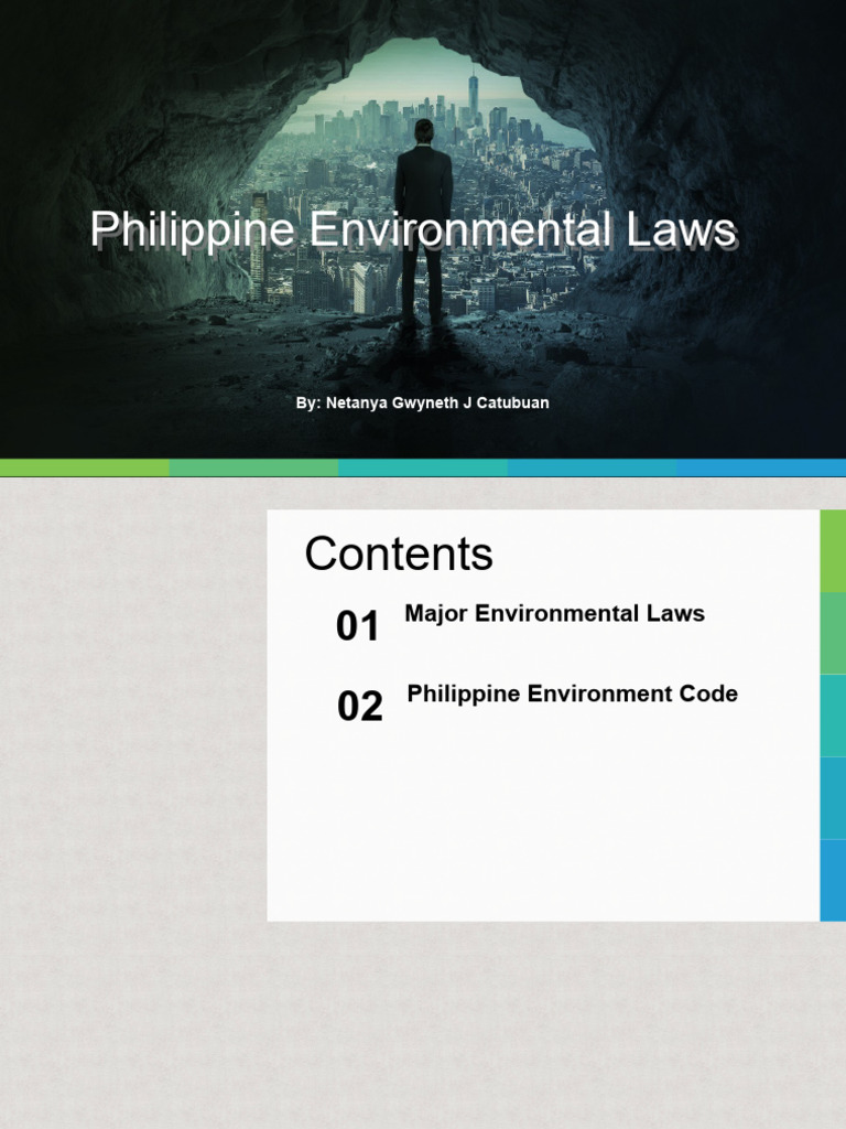 Philippine Environmental Laws | PDF | Air Pollution | Environmental ...