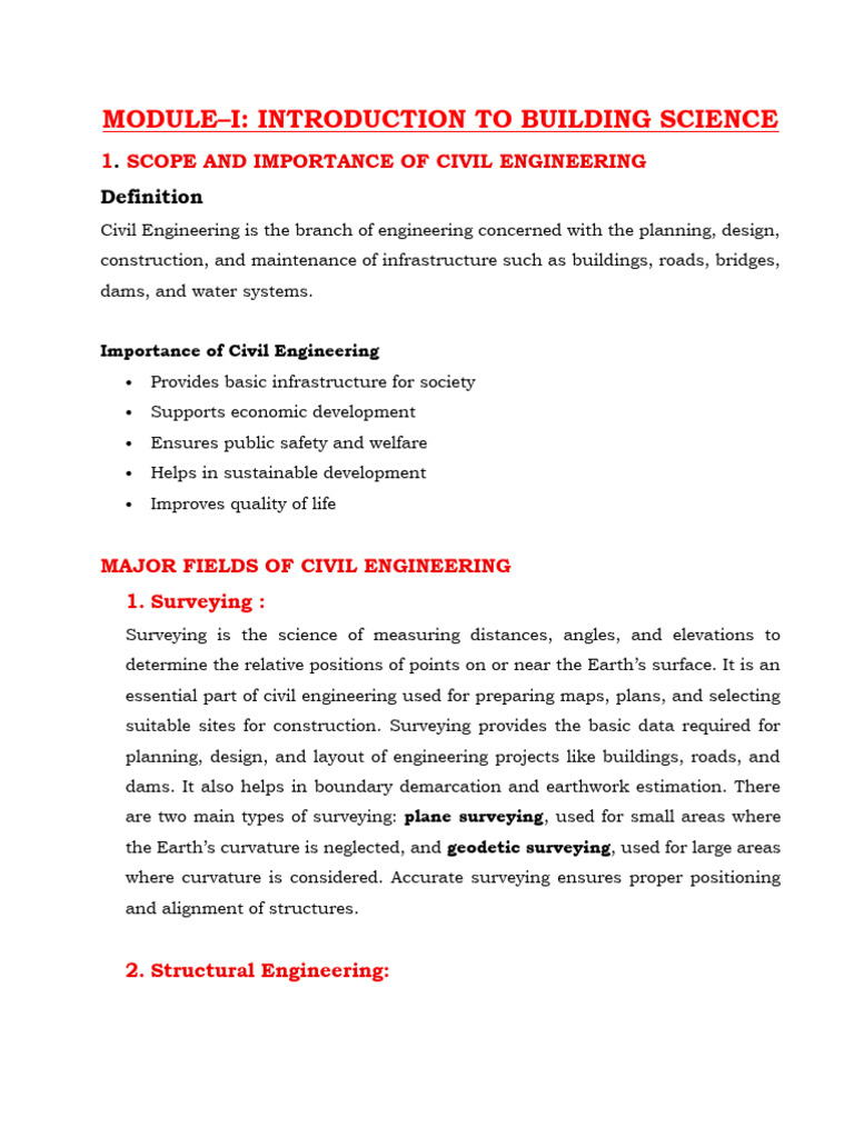 Module-1 Introduction to Building Science | PDF | Geographic ...