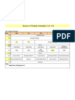 Schwinge Schedule'12