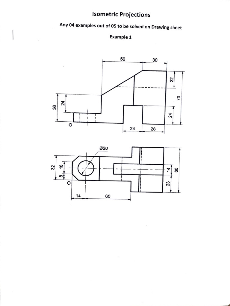 CAED Isometric Projections | PDF