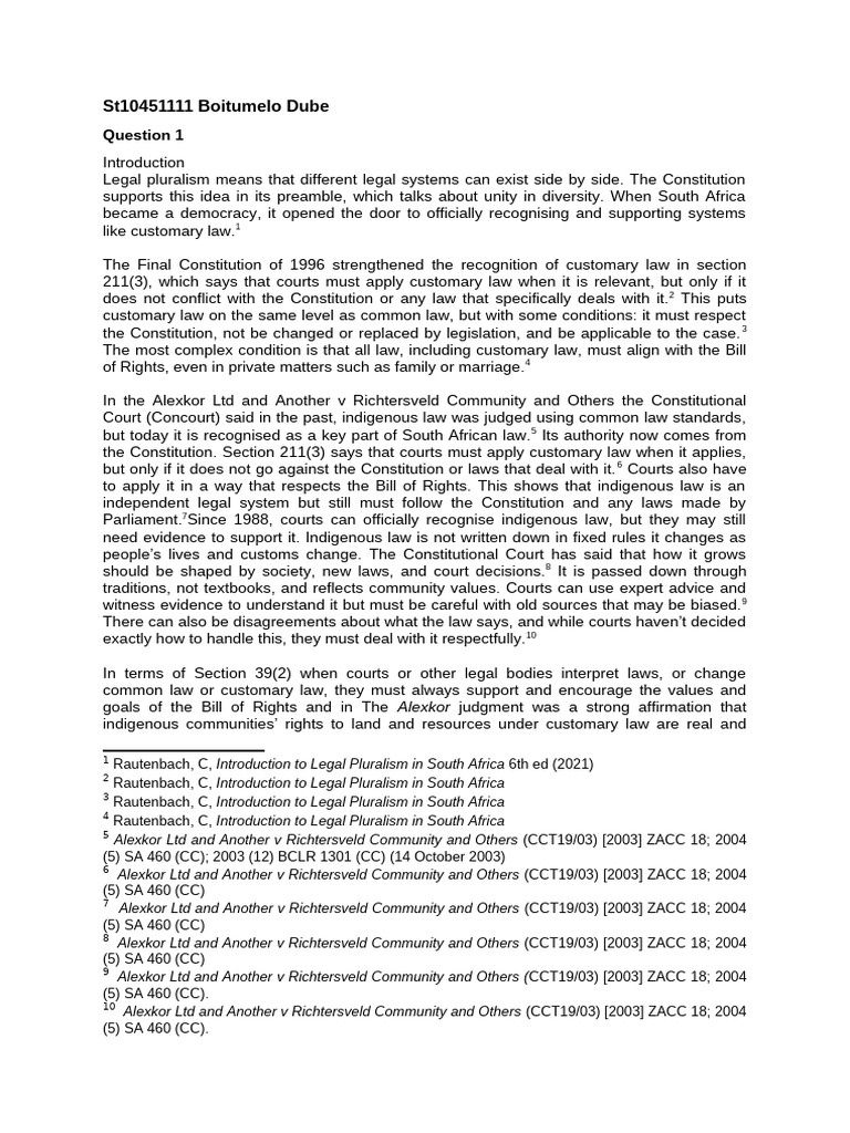 indigenous law | PDF | Marriage | Social Institutions