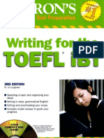 Writing TOEFL iBT Book