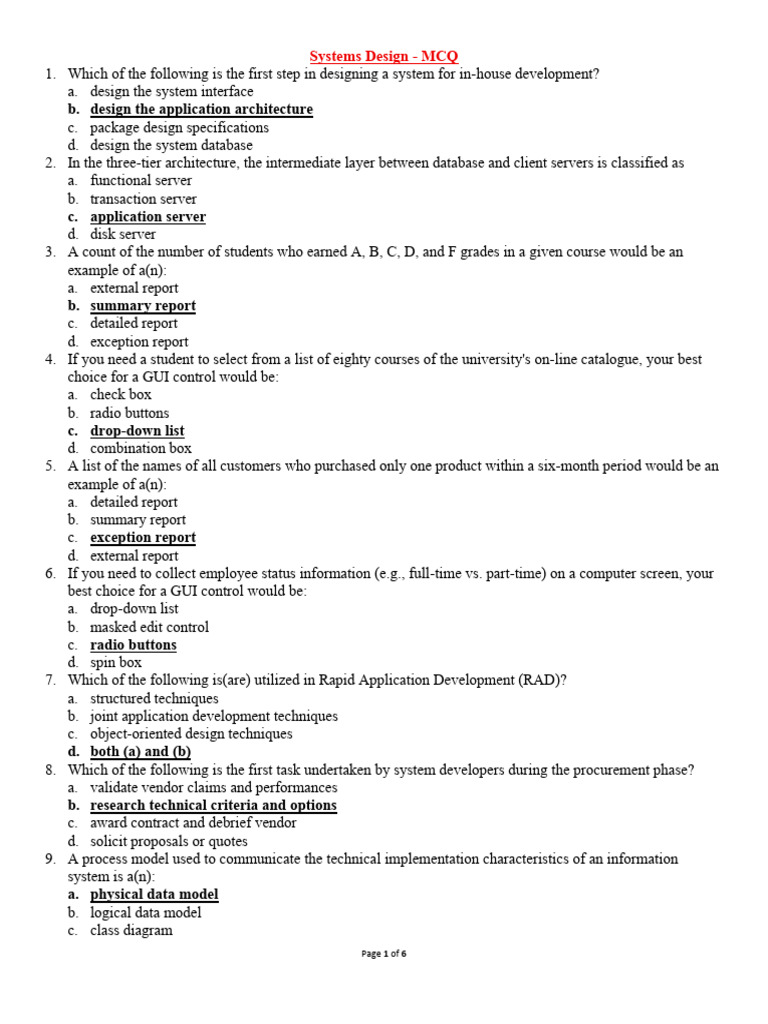 0-SD_MCQ-TF_For MID_9c7a2f87cbe6620b5cfa230368607a3e | PDF | Client ...